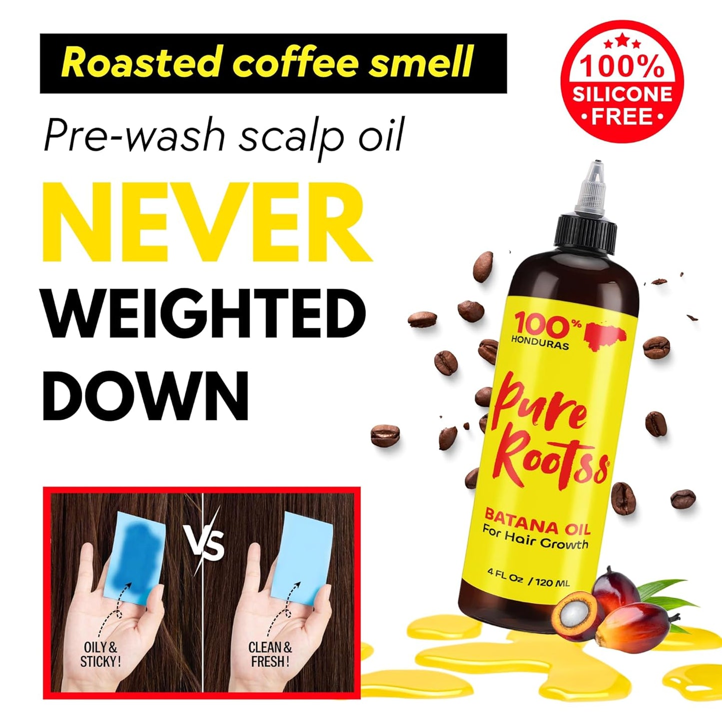 Batana Oil for Hair Growth 4OZ