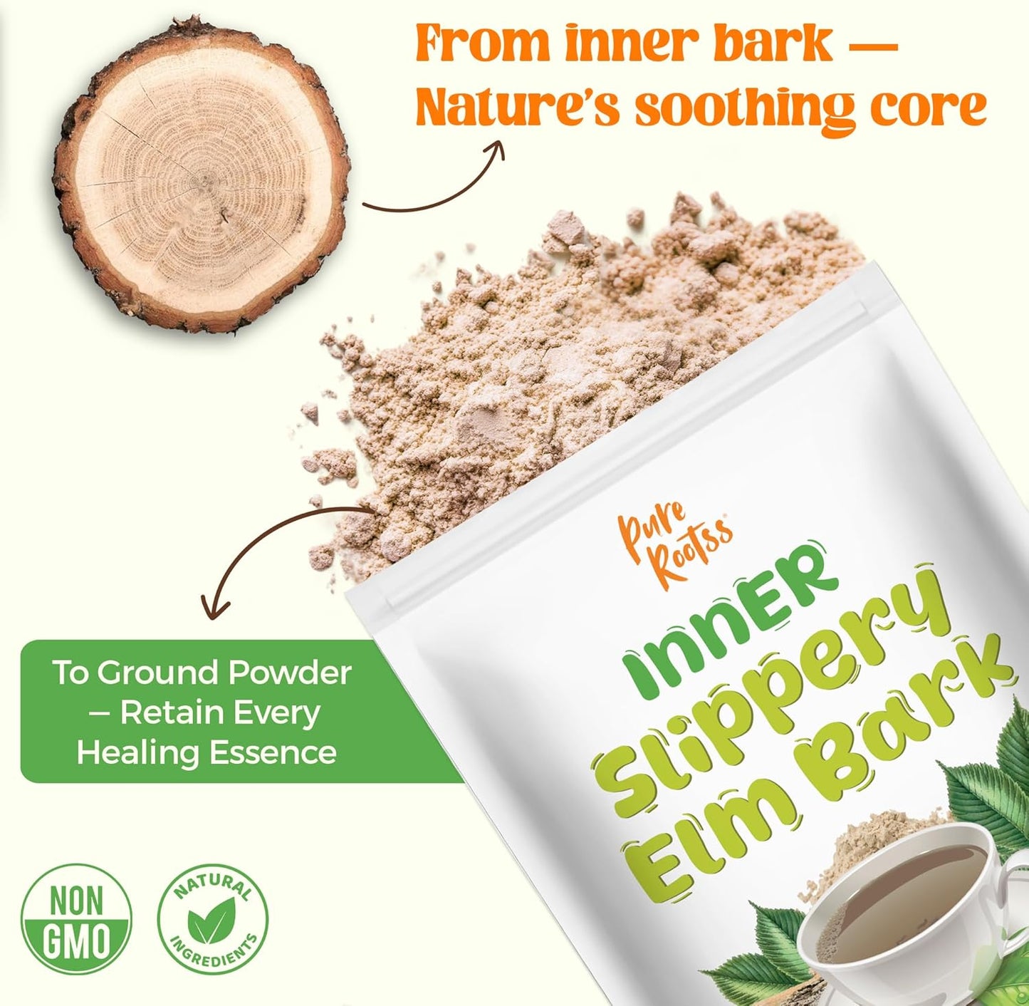 Slippery Elm Bark Powder 1 lb