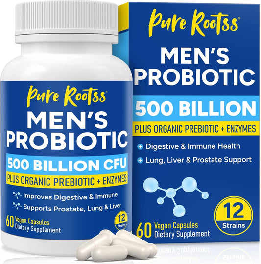 Probiotics for Men 500 Billion CFUs