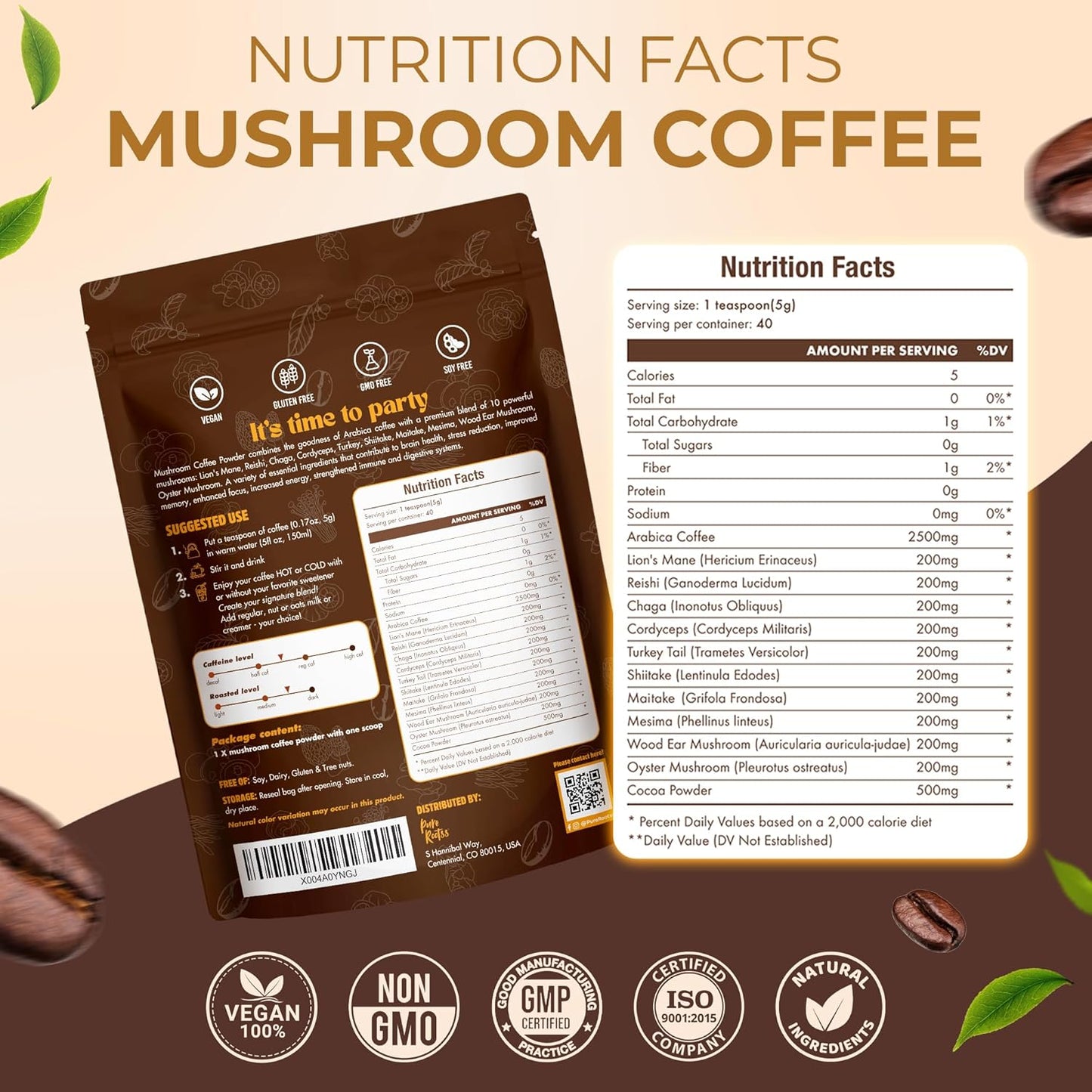 ⏰50% OFF - Limited Time Discount 🔥 - Mushroom Coffee