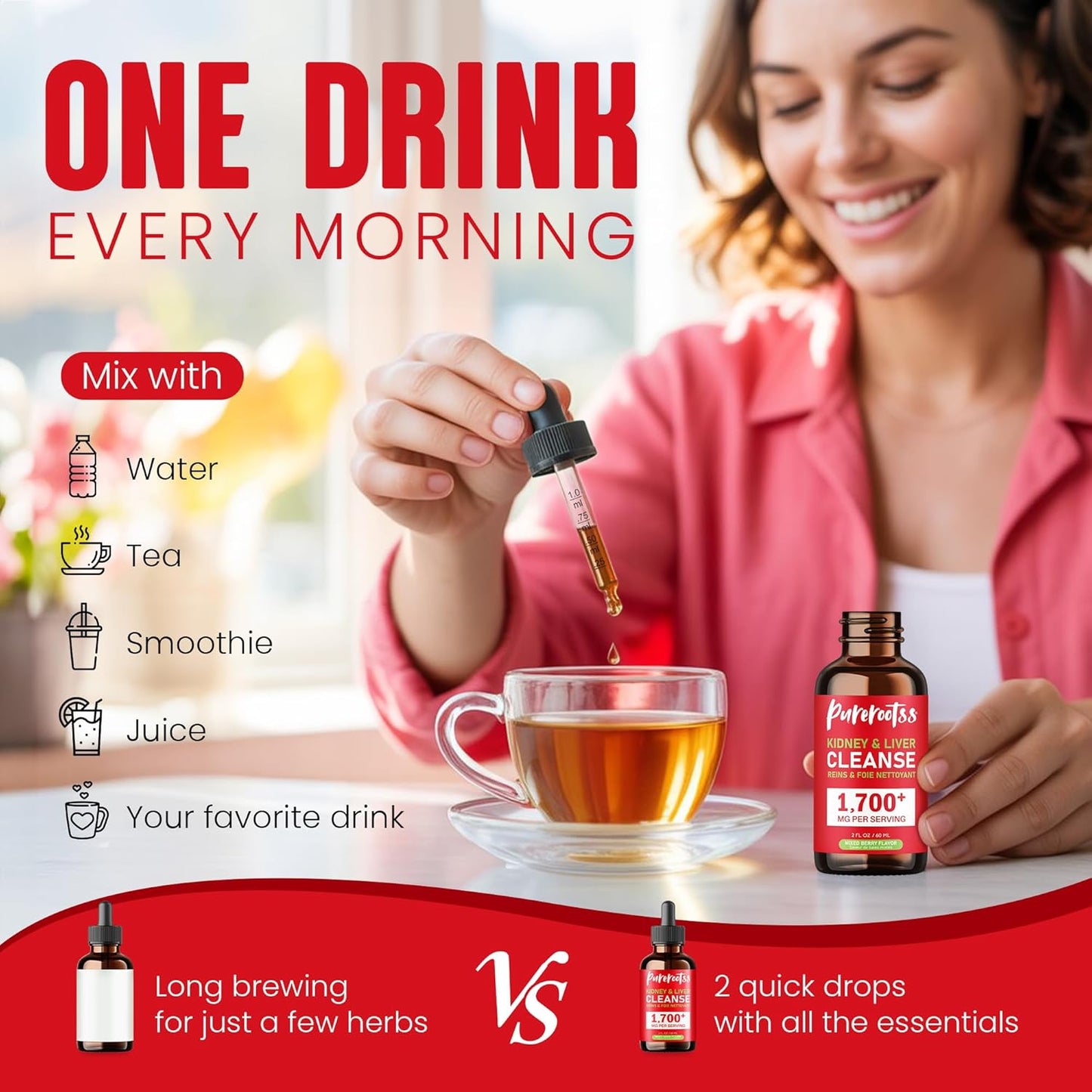 Kidney Cleanse Detox Drops Pack 2