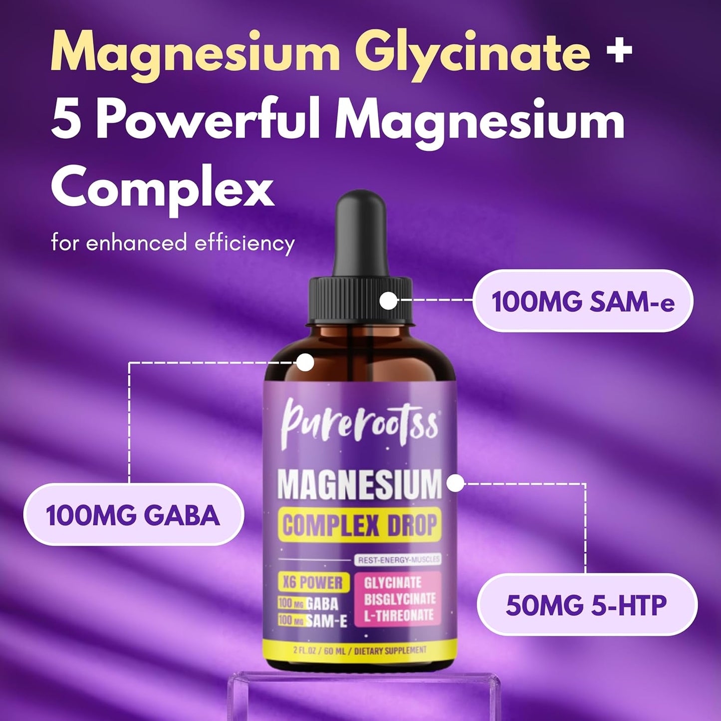 Magnesium Glycinate Complex Liquid- Pack 2